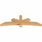 Ekena Millwork Alberta Smooth Timber Gable Bracket, Western Red Cedar, 84"W x 28"H x 5 1/2"D x 5 1/2"F, 8/12 Pitch GBW084X28X0606ALB00SWR - alternate 3